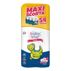 Slim Maxi - 54 Diapers 8-18 kg Size 4