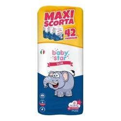 Slim XL - 42 Diapers 16-30 kg Size 6