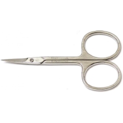 Precision Scissors with a Narrow Nickel Blade for Leather
