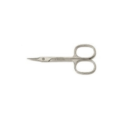 Curved Blade Nickel Scissors for Skin