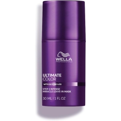 Ultimate Color Step 2 Intense Miracle Leave-In Mask - Revitalizing and Protective Treatment for Colored Hair 30 ml