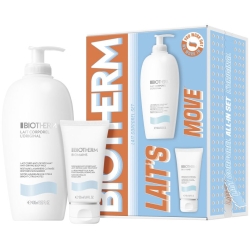 BIOTHERM Lait Corporel L'Original - Moisturizing Body Milk 400 ml + Biomains Hand Cream 50 ml