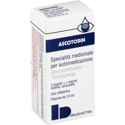 Ascotodin eye drops - prevents irritation and photo-ophthalmic lesions 10 ml