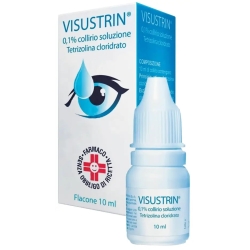 Visustrin Eye drops 100 mg / 100 ml - for redded, inflamed and itchy eyes 10 ml