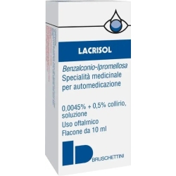 Lacrisol Eye drops - disinfection of the ocular mucosa 10 ml