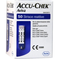 Aviva Test Strips For Measuring Blood Glucose Pack 50 Pieces (Damaged Package)