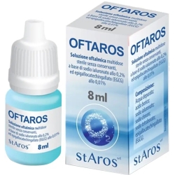 Oftaros - Ophthalmic moisturizer Solution 8 Ml