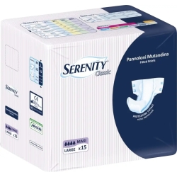 Incontinence Diaper Pant Classic Format Maxi Large 15 Pieces 37593.15