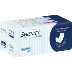 Incontinence Pad Rectangular With Barriers 30 Pieces