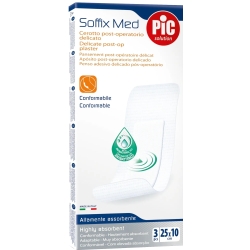 Soffix Med - Sterile Patches 25x10cm 3 Pieces