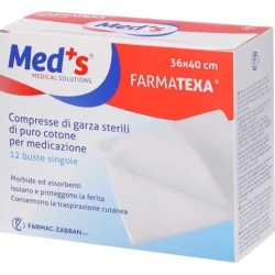 Meds Farmatexa - Sterile gauze bandages 36x40 cm 12 gauzes