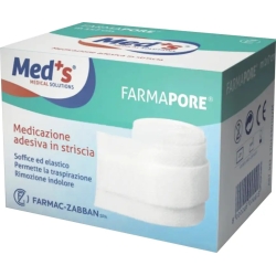 Med's Farmapore - Adhesive Strip dressing in TNT - 1m x 7cm
