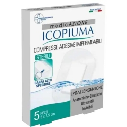 Icopiuma - 5 waterproof adhesive pads 5 x 7.5 cm