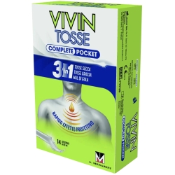 Vivin Tosse Complete Pocket - Syrup for dry and wet cough 14 Sachets