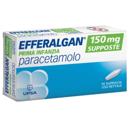 Efferalgan 150 mg Early childhood - analgesic and antipyretic 10 suppositories