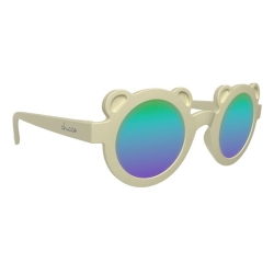 Chicco sunglasses with mirrored lenses size 36 m + cream color