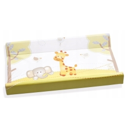 Gina PVC Changing Table - Green with Integrated Pocket 81 x 49 x 10 cm