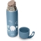 Thermos - Stainless Steel Container for Hot and Cold Food with Silicone Handle Powder Blue 400 ml