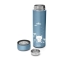 Powder Blue 500ml Thermal Bottle with LED Thermometer