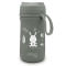 Moovo - Stainless Steel Thermal Water Bottle with Straw and Retractable Spout, Sage Green 350 ml