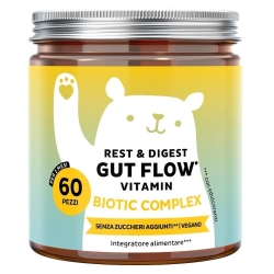 Bears With Benefits Rest & Digest Gut Flow Vitamin Biotic Complex 60 Gummies