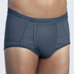 dualsan Men's Control Briefs Size 2 Grey