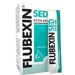 Flubexin Sed - Gel with soothing action on the oropharyngeal mucosa - 16 stick 10 ml