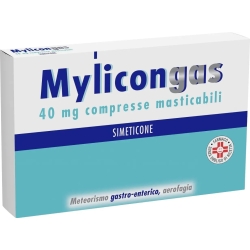 Mylicongas 40 mg - meteorism and aerophagia treatment - 50 chewable tablets