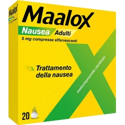Maalox Nausea 20 Effervescent Tablets