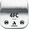 Ceramicedge 4Fc - Professional A5 Steel and Ceramic Clipper Head, 9.5 mm Cutting Width