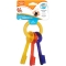 Puppy Teething Keys - Chewable Puppy Teething Keys Bacon Flavored Small