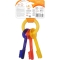 Puppy Teething Keys - Chewable Puppy Teething Keys Bacon Flavored Small