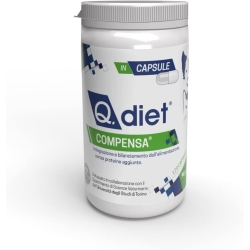 Qdiet Compensa - Complementary food for dogs and cats 120 capsules
