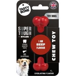Tasty Bone - Beef Flavored Puppy Bone Toy