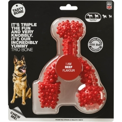 Tasty Bone Beef - Large Chewable Bone for Dogs with Beef Flavor