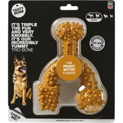 Tasty Bone Butter Flavor - Large Size Peanut Butter Flavored Chew Bone