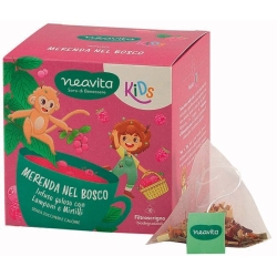 Neavita Kids Merenda Nel Bosco - raspberry and blueberry infusion with cherry flavor 10 filters