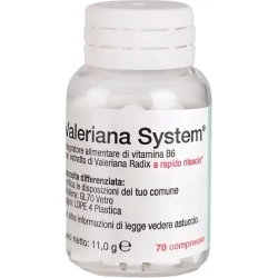 valeriana system - sleep aid supplement 70 tablets