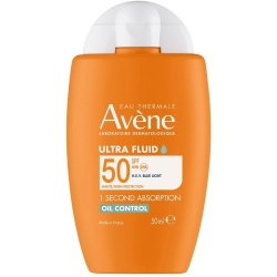 Avene Ultra Fluid Oil Control - Face Sun Cream SPF 50 Immediate Absorption Very High Protection 50 ml
