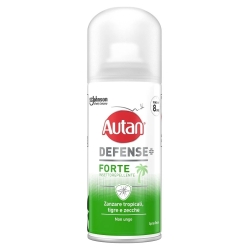Autan Defense Forte Spray - Insect Repellent for Tropical Mosquitoes, Tigers, and Ticks, 8 Hour Protection, 100 ml