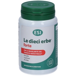 Le dieci erbe + forte - Intestinal health supplement 10 tablets