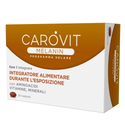 Caravit Melanin Programma Solare - Tanning Supplement 20 Capsules