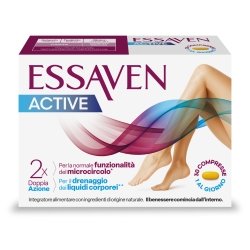 Essaven Active Integratore per Microcircolo e Drenaggio 30 Compresse