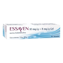 Essaven Gel C.M. 1% + 0.8% - Venous Insufficiency and Fragility States Capillary Gel Dermal Use 80 G