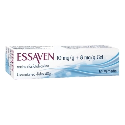 Essaven gel c.m. 1% + 0.8% - Venous insufficiency and capillary fragility - gel for skin use 40 g