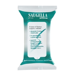 Wipes Attiva For Intimate Hygiene Traveling 15 Sachets