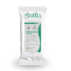 Saugella Active Protection - 15 Intimate Wipes