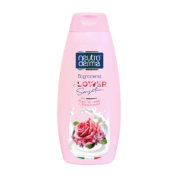 Neutroderma Flower Sensation Pink&patchouli - Bath cream 650 ml