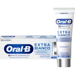 ORAL B 3D White Advanced Extra White - Cool Mint Whitening Toothpaste 75 ml
