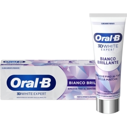 ORAL B 3D White Expert Brilliant White - Refreshing Peppermint Toothpaste 75 ml